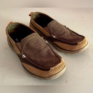 Sketchers Men’s Superior Milford Loafer Khaki 12 Extra Wide Fit